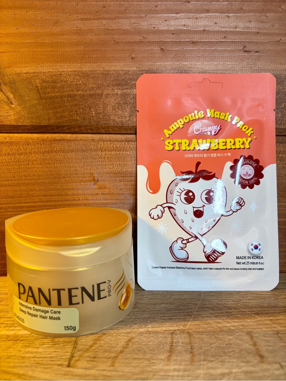 Pantene Intensive Damage Care Deep Repair Hair Mask + Bonus Face Mask 🌸